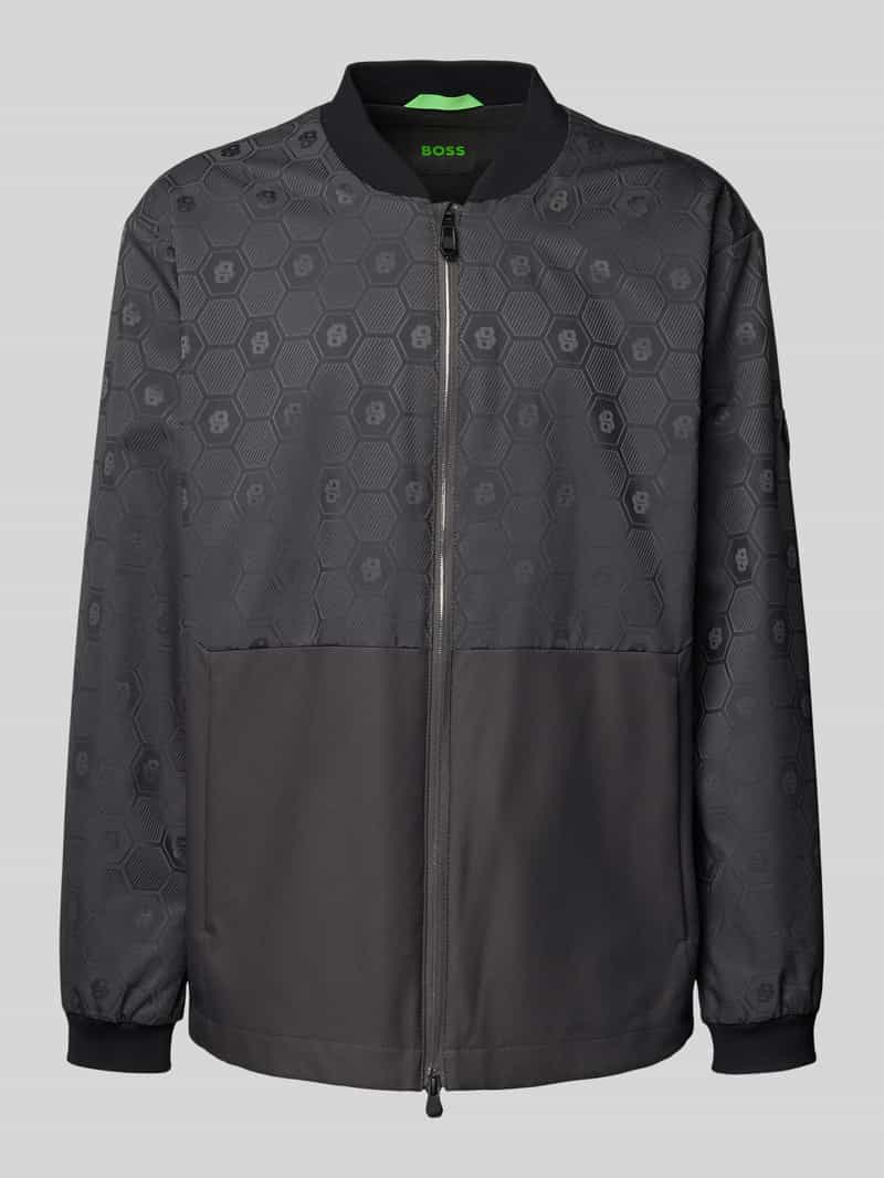 Bomberka o kroju regular fit z dwustronnym zamkiem błyskawicznym