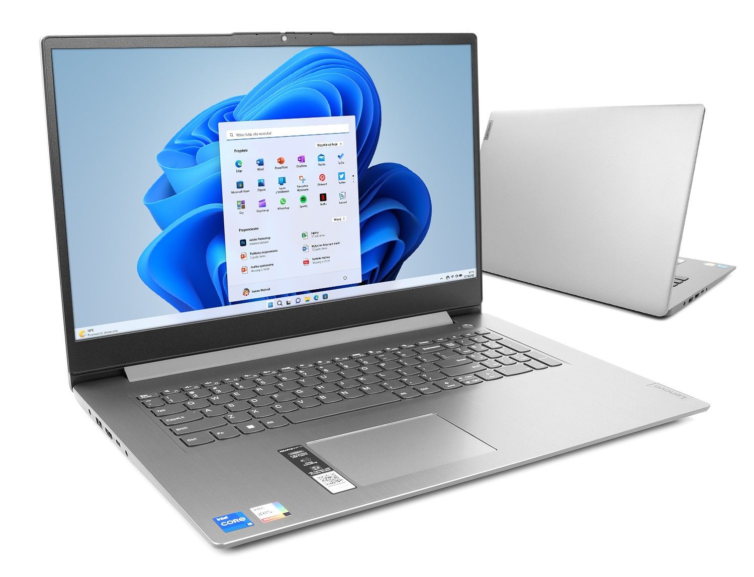 Lenovo Ideapad 3-17 - Core i5-1235U 17,3''-FHD 24GB 1TB W11P Szary 82RL00CEPB|10M224W11P