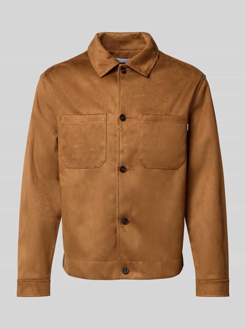 Kurtka z kieszeniami na piersi