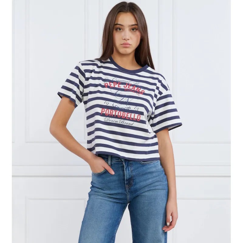 Pepe Jeans London T-shirt NAVY Regular Fit