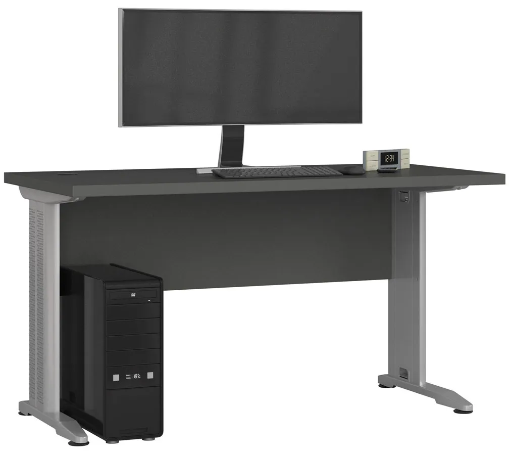 Elior Szare biurko komputerowe - Rook