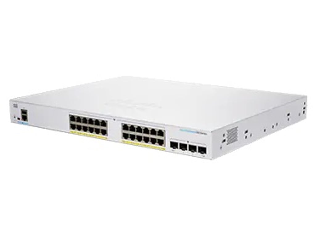 Cisco CBS250-24FP4XEU-RF łącza sieciowe Zarządzany L2/L3 Gigabit Ethernet (10/100/1000) Srebrny