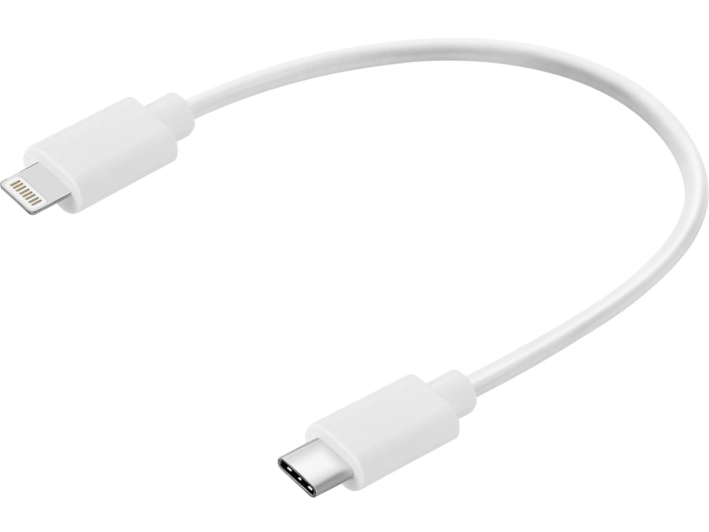 Sandberg 136-71 kabel Lightning 0,2 m Biały