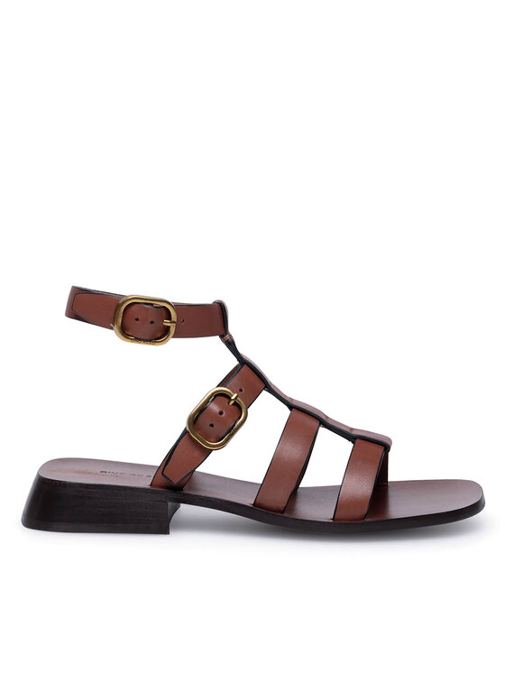 Gino Rossi Sandały LERICI-112790 Brązowy