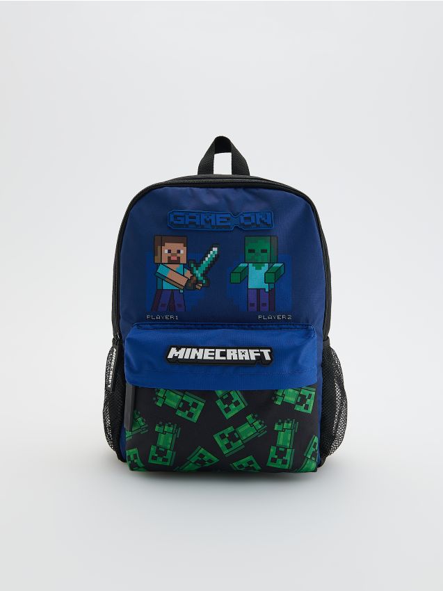 Reserved - Plecak Minecraft - wielobarwny