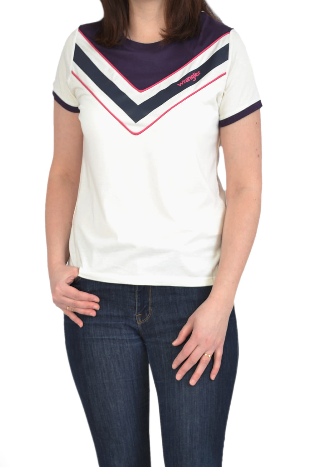 WRANGLER REGULAR TEE VAPOROUS T-SHIRT DAMSKI