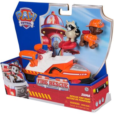 Pojazd SPIN MASTER Psi Patrol Łódź strażacka Zuma 6072684