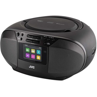 JVC RD-E664B-DAB+ Bluetooth Czarny
