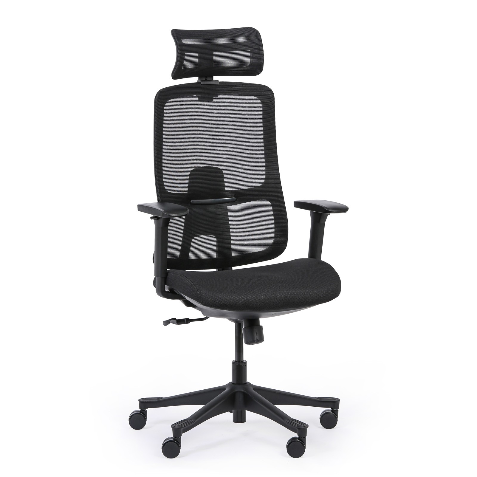 Krzesło biurowe LYNX, czarny