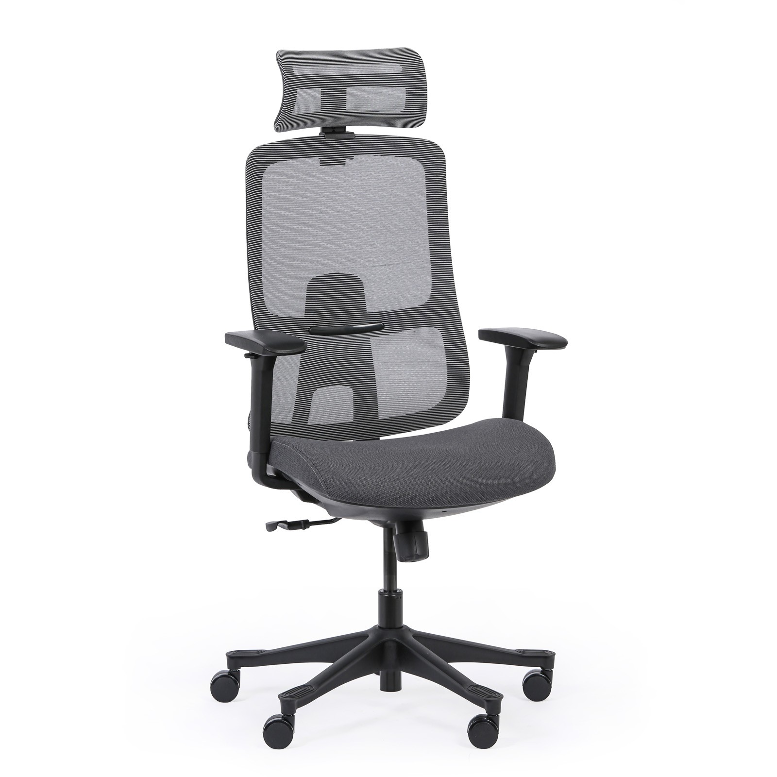 B2B Partner Krzesło biurowe LYNX, szary