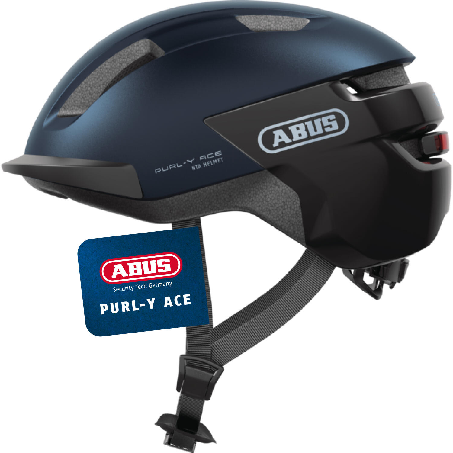 ABUS Purl-Y Ace Midnight Granatowy Miejski ( L)