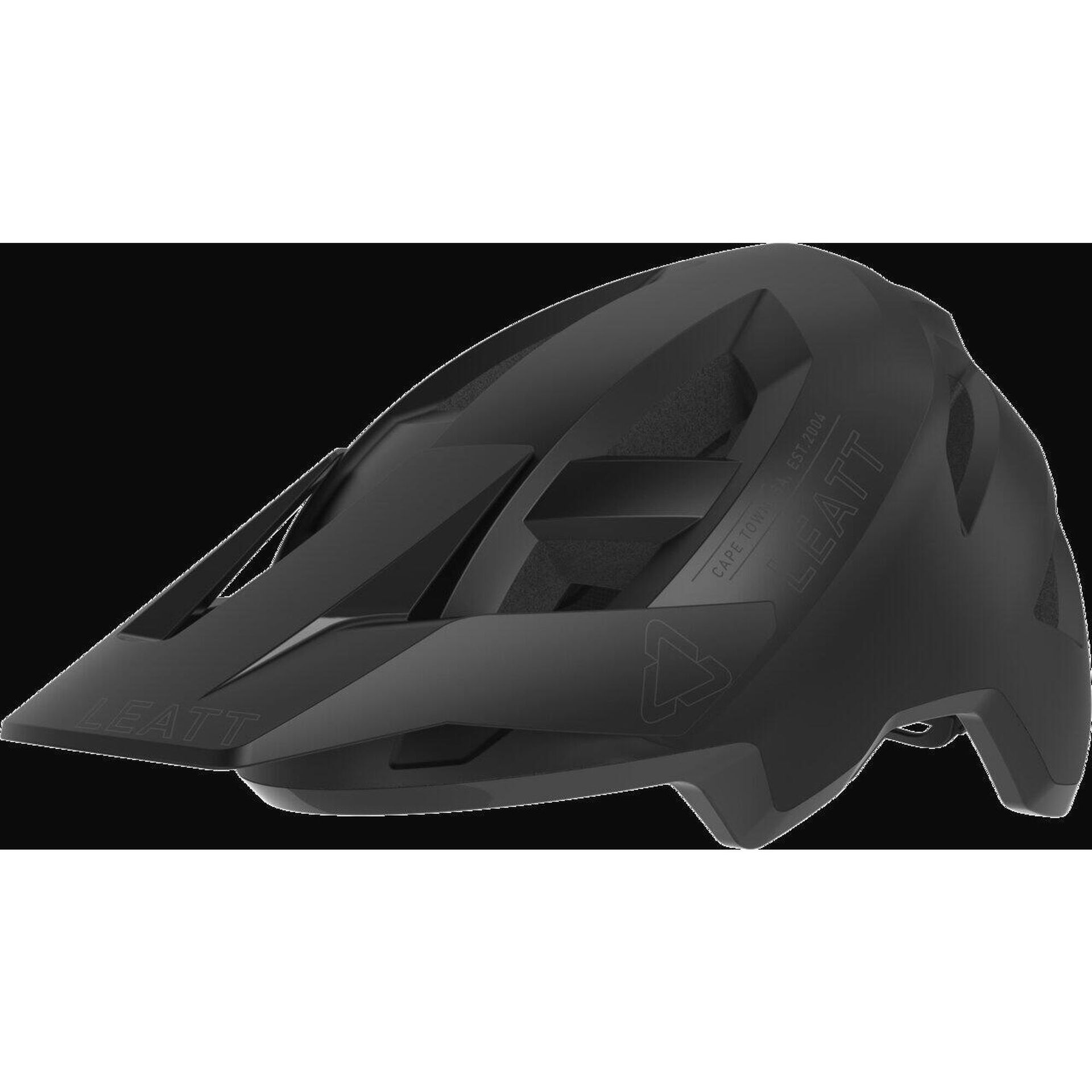 Leatt Kask Rowerowy Mtb Allmtn 2.0 V23 Helmet Stealth Kolor Czarny Rozmiar