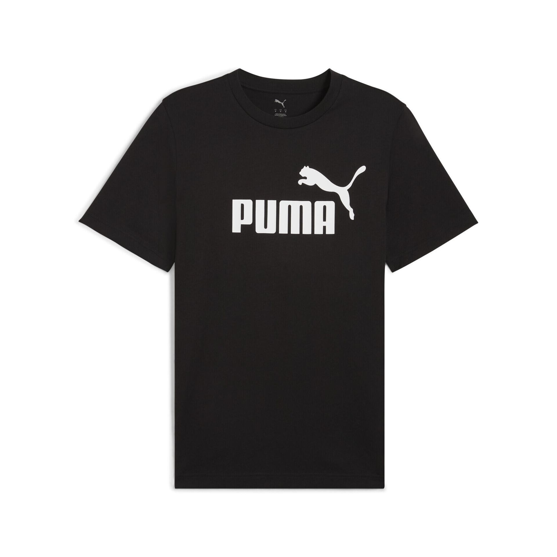 Męska koszulka Essentials z logo No. 1 PUMA Black