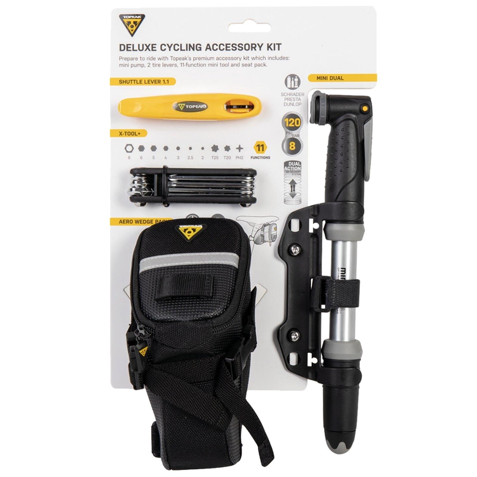Topeak Deluxe Zestaw akcesoriów rowerowych 2021 Mini pompki 15780000