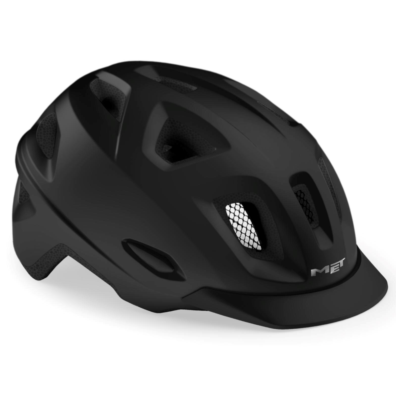 MET Mobilite Helmet, black matte M/L | 57-60cm 2021 Kaski miejskie i trekkingowe 57003209
