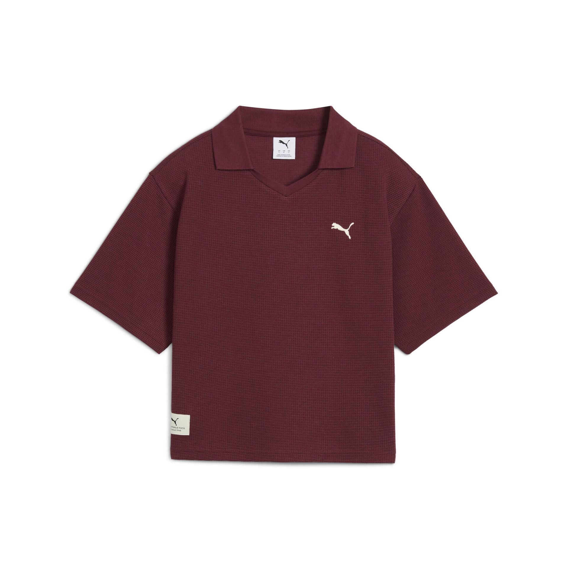 Damska koszulka polo PUMA Class o luźnym kroju PUMA Ruby Shimmer Red