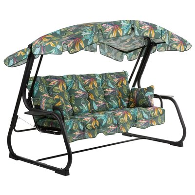 Patio Huśtawka ogrodowa Ravenna Black Edition G058-02PB