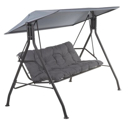 Patio Huśtawka ogrodowa Marbella Black Edition H024-07IB