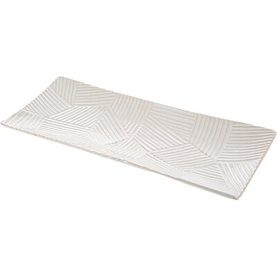 Patera EUROFIRANY Romina 39 x 18 x 3 cm Kremowy