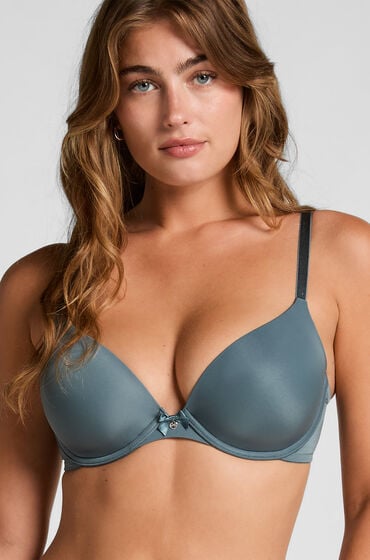 Hunkemöller Biustonosz usztywniany z fiszbinami Plunge Różowy