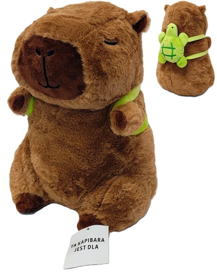 Maskotka pluszowa Kapibara z plecakiem 30cm Special Gift