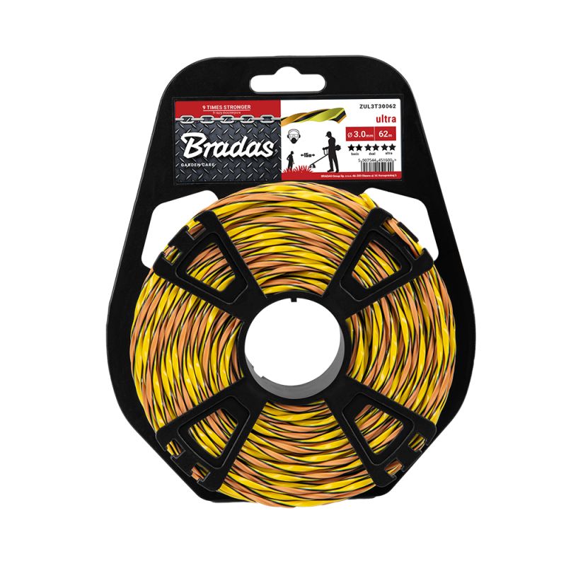 Żyłka tnąca ultra l3 twist 2,0mm x139mb szpula