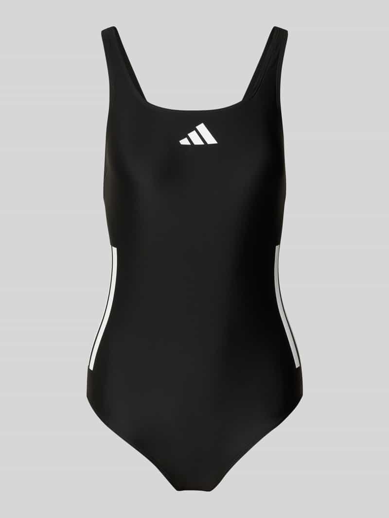 Kostium kąpielowy z nadrukiem z logo