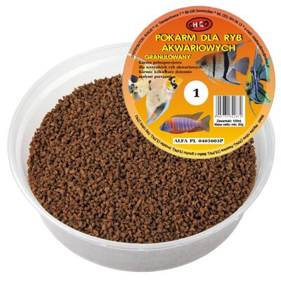 Pokarm granulowany nr 1 100 ml CHICO