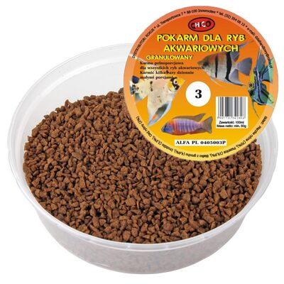 Pokarm granulowany nr 3 100 ml CHICO