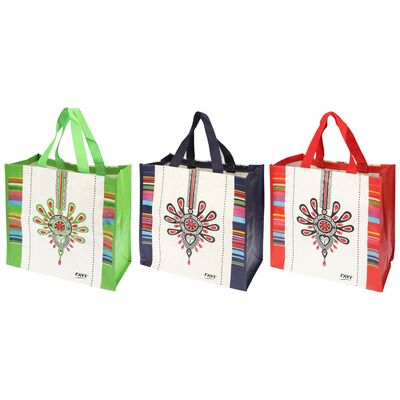 Torba na zakupy Folk 35 x 20 x 35 cm