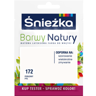 Śnieżka Farba lateksowa Barwy Natury TESTER perłowy pył 172 25 ml