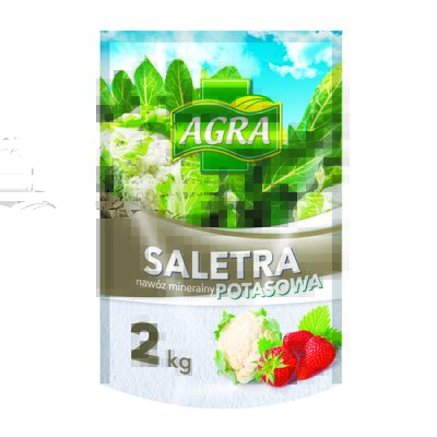 Nawóz makroskładnikowy saletra potasowa 2 kg Agra