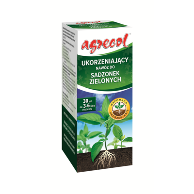 Nawóz ukorzeniający do roślin zielonych 30 ml Agrecol