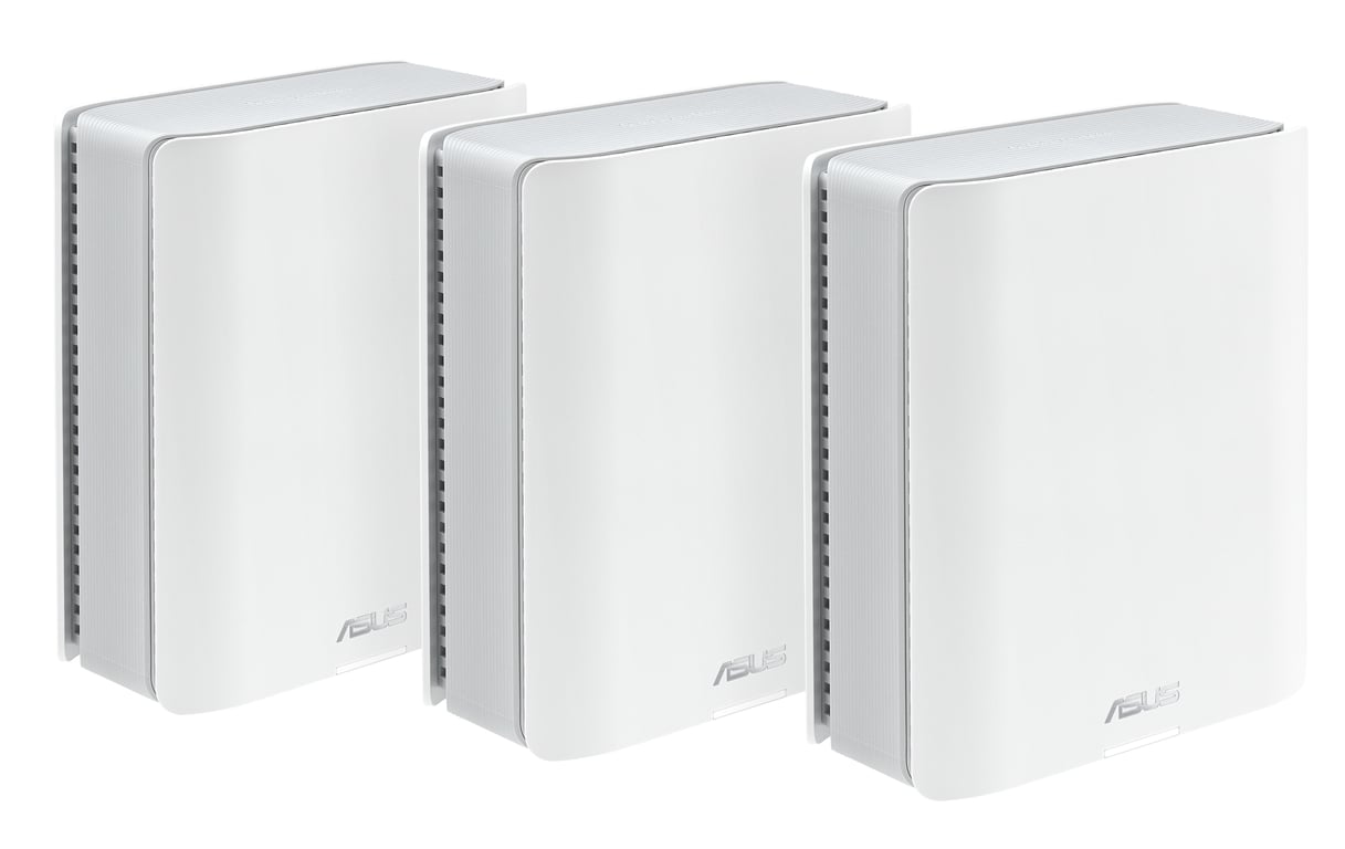 ASUS ZenWiFi BT8 Trójpasmowy (2,4 GHz / 5 GHz / 6 GHz) Wi-Fi 7 (802.11be) Biały 3 Wewnętrzny