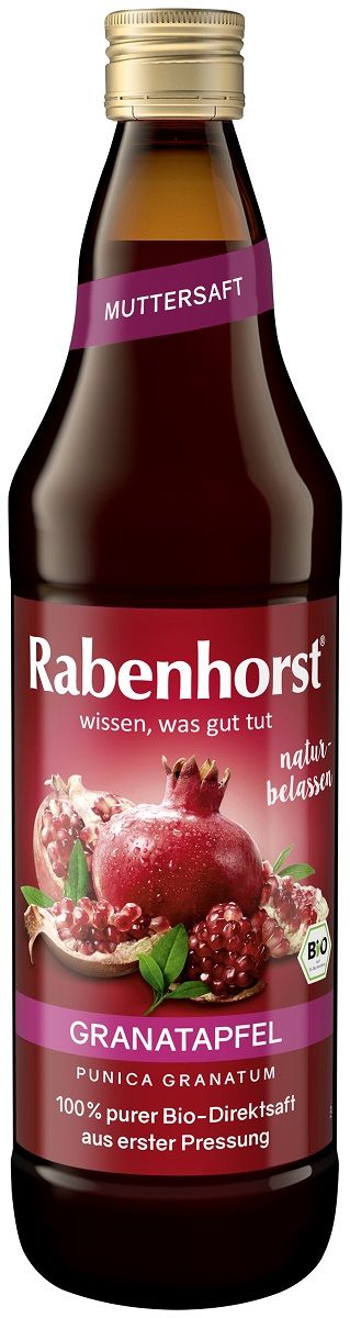 Rabenhorst Sok z granatu nfc 750 ml Bio - żywność