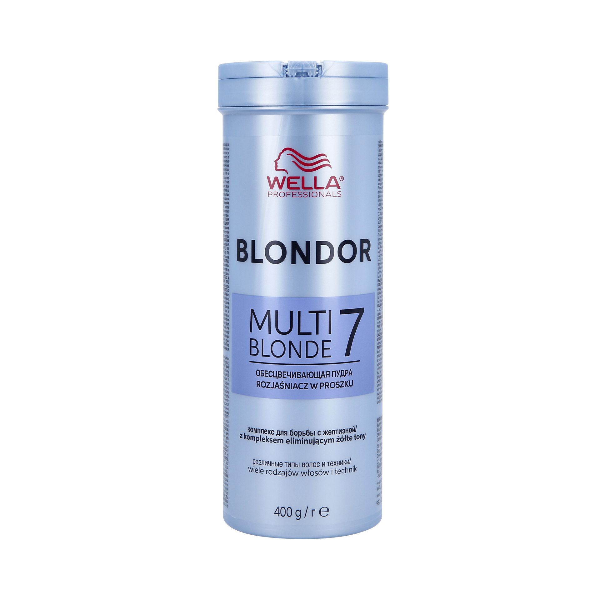WELLA PROFESSIONALS BLONDOR MULTI BLONDE 7 POWDER Puder rozjaśniający do 7 poziomów 400g