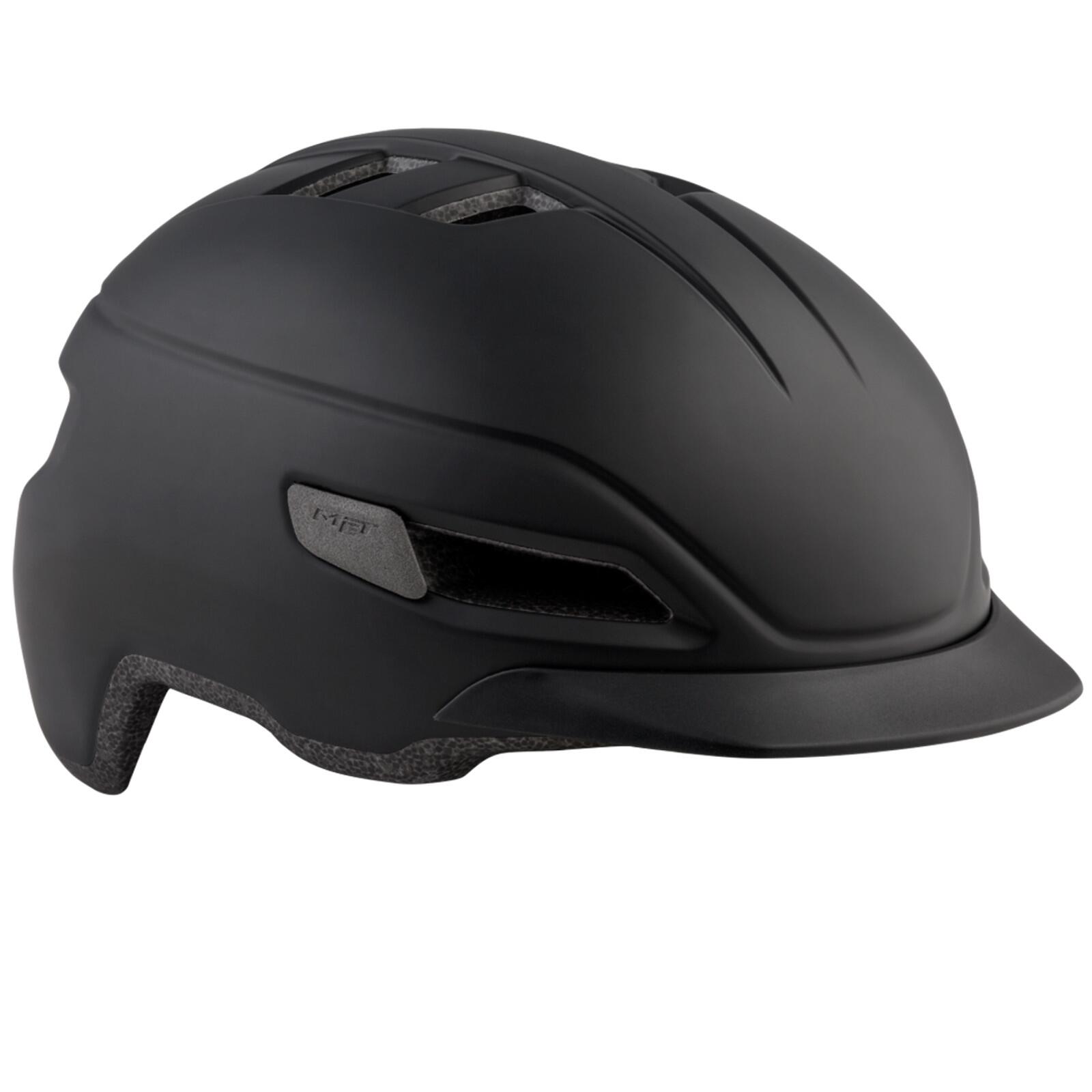 MET met Corso kask ochronny kask Matt/Black 2018 Mountainbike Downhill, czarny, 56-58cm M3HM111M0NE1