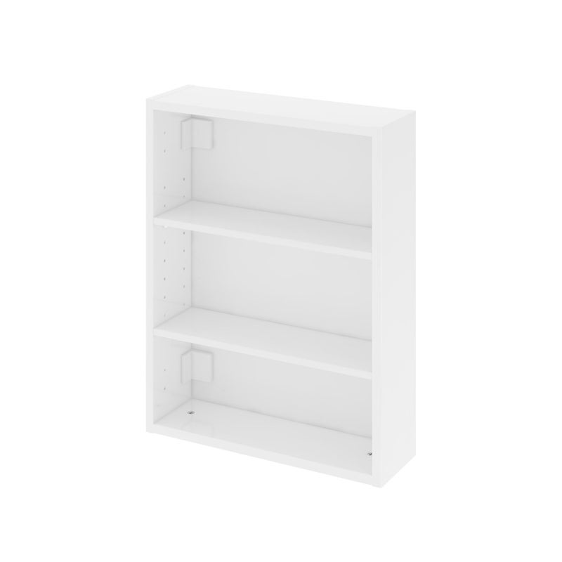 Szafka łazienkowa wisząca + drzwiczki zestaw Remix 45x15.8x58 cm biała Sensea