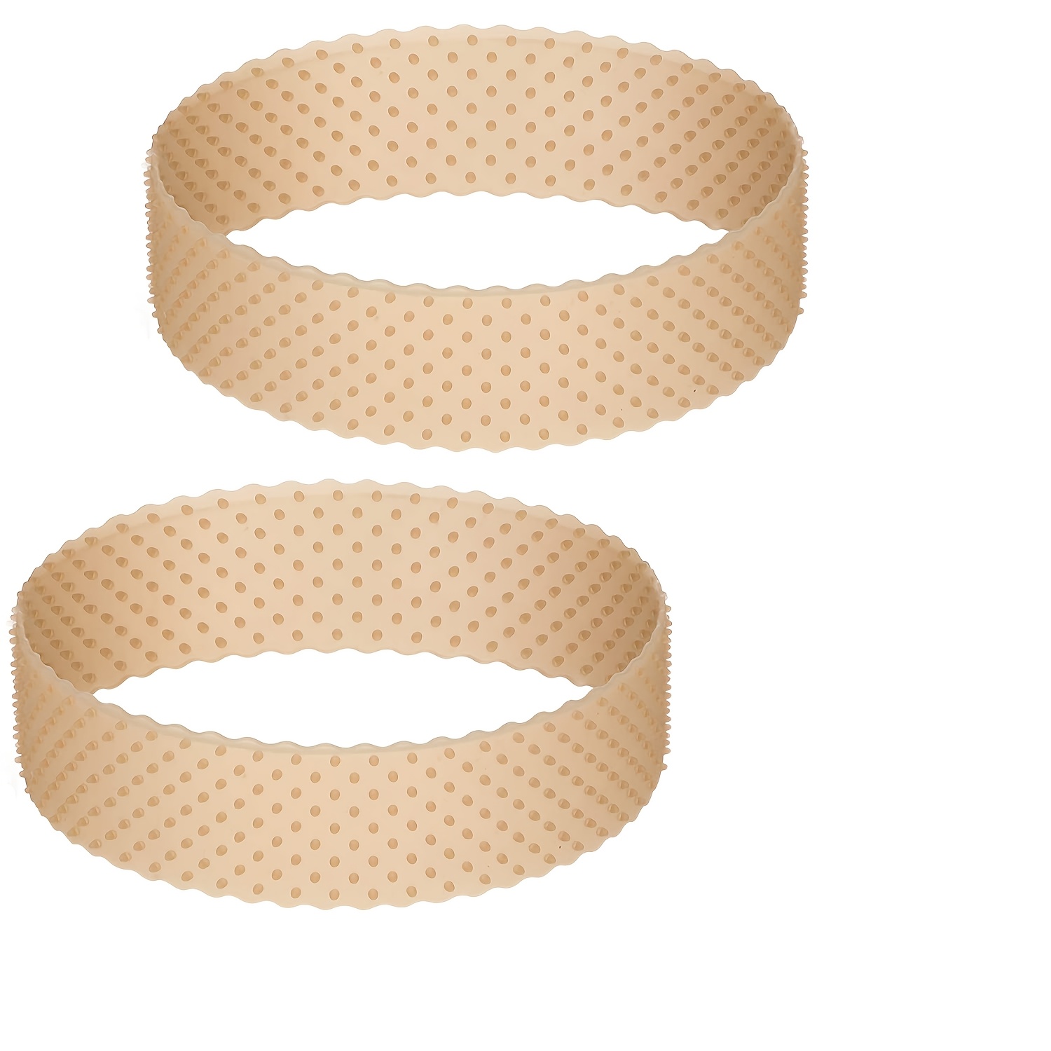 TEMU 2 szt. Regulowane Bezszwowe Gumki do Włosów – Elastyczne Opaski Antypoślizgowe dla Mężczyzn i Kobiet, Idealne , Jogę i Codzienne Noszenie –