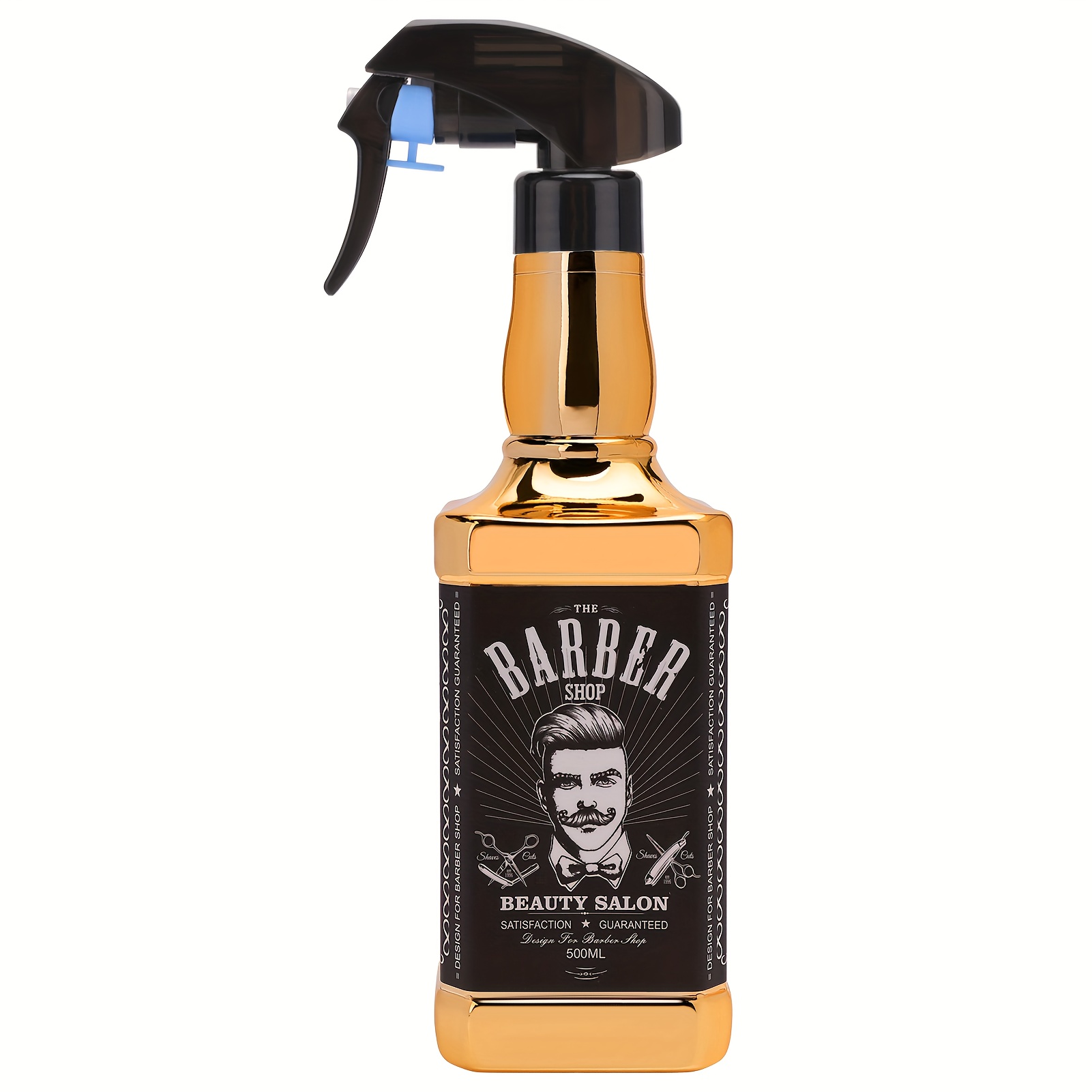 TEMU 1 Szt. Butelka Z Rozpylaczem Do Galwanizacji W Stylu Vintage, Narzędzie Do Modelowania Salonu Fryzjerskiego, Delikatny Spray, Przenośny Dozownik