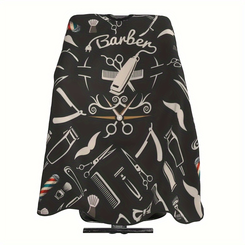 TEMU Profesjonalny Szal Fryzjerski Fartuch Fryzjerski Nieprzywierająca Antystatyczna Suknia Fryzjerska Peleryna