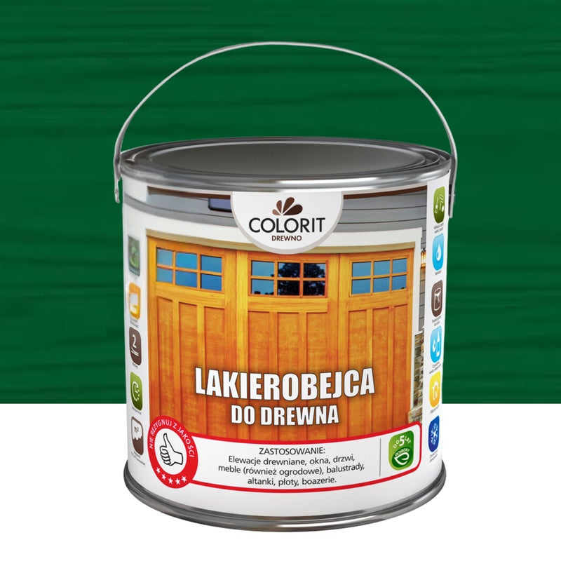 Lakierobejca do drewna akacja 2.5 l Colorit