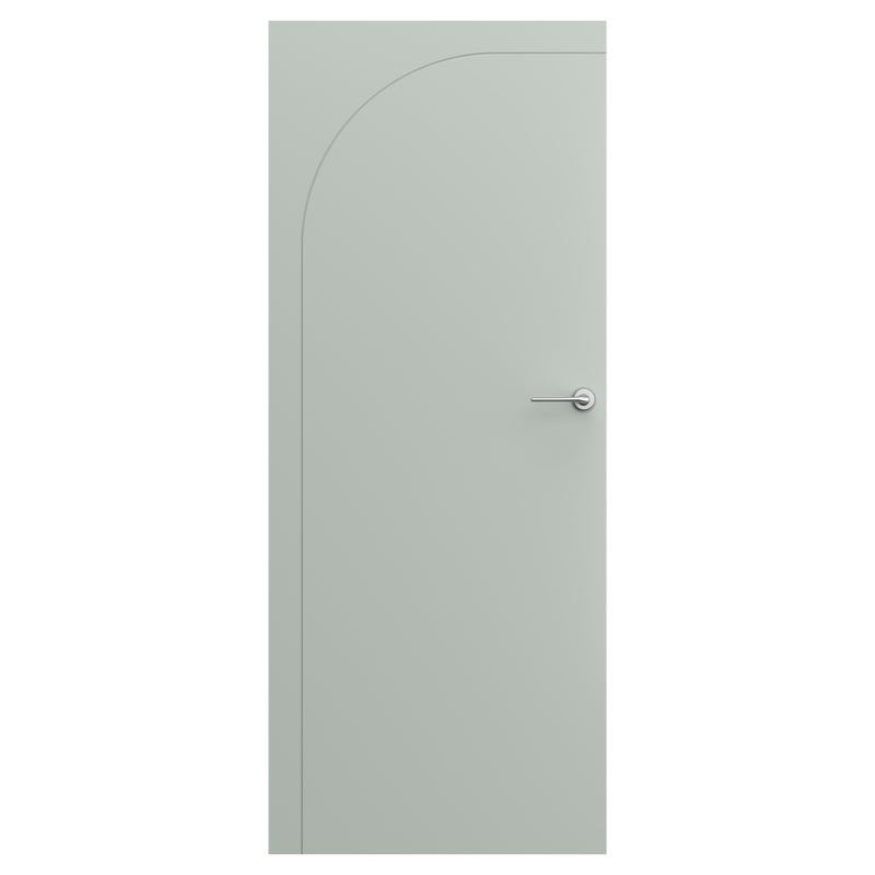 Porta Drzwi wewnętrzne bezprzylgowe pokojowe pełne Art Deco 6 60 lewe szałwia