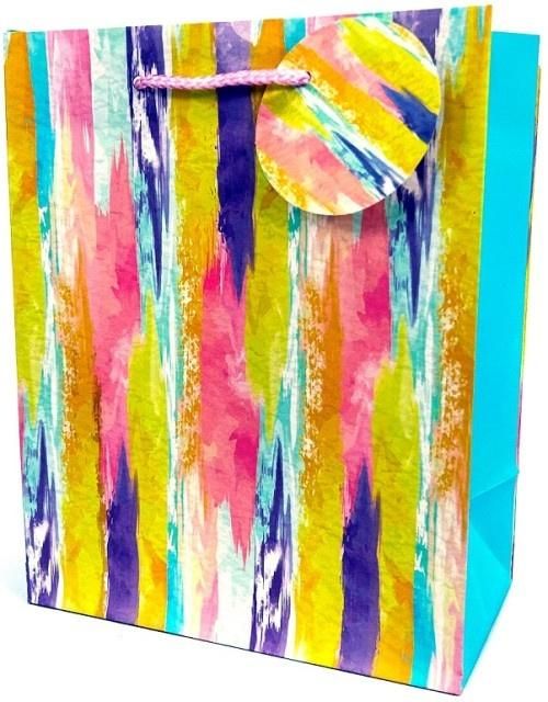 Torebka ozdobna matowa 18x23x10cm Pastele - artykuł papierniczy