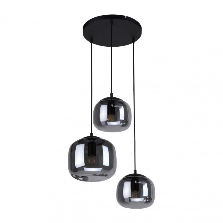 Lampa wisząca CALTO 3xE27 - czarny