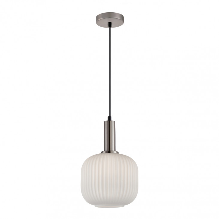Lampa wisząca PENZI E27 - srebrny