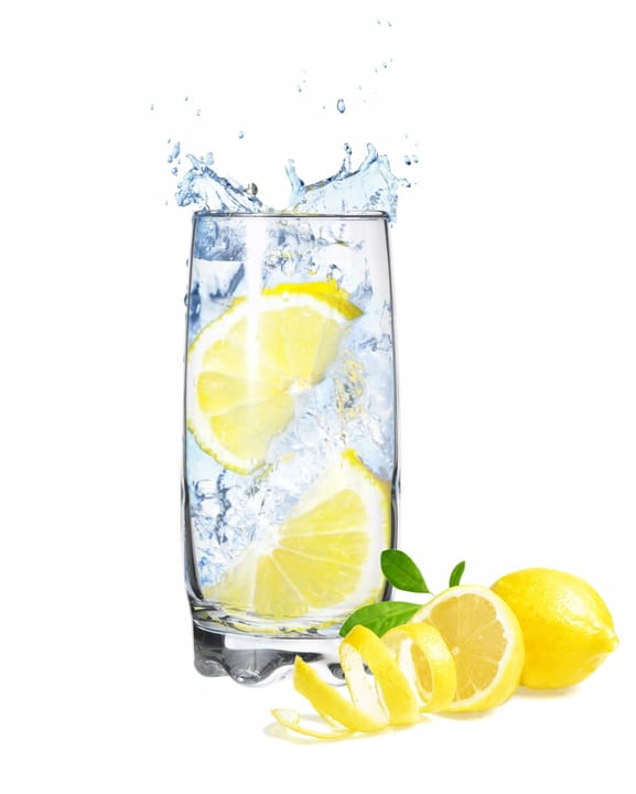 Komplet 6 szt Szklanki Wysokie 350 ml Sok Napój Drink Woda z Falowanym Dnem