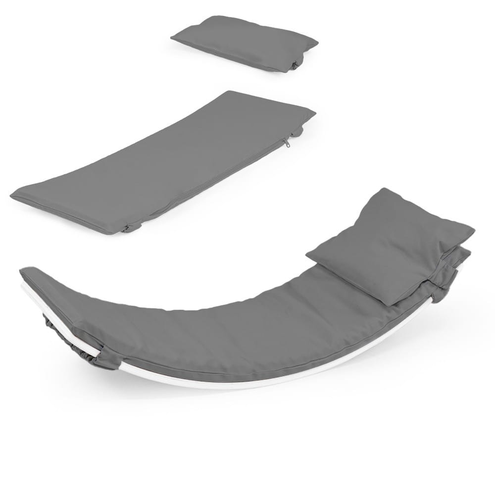 Szara poduszka na deskę do balansowania dla dzieci