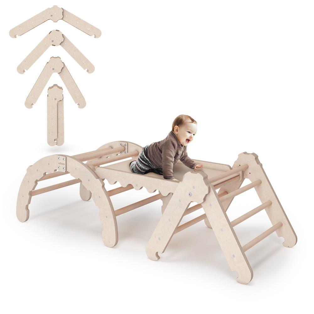 Trójkąt wspinaczkowy bujak zestaw plac zabaw zjeżdzalnia