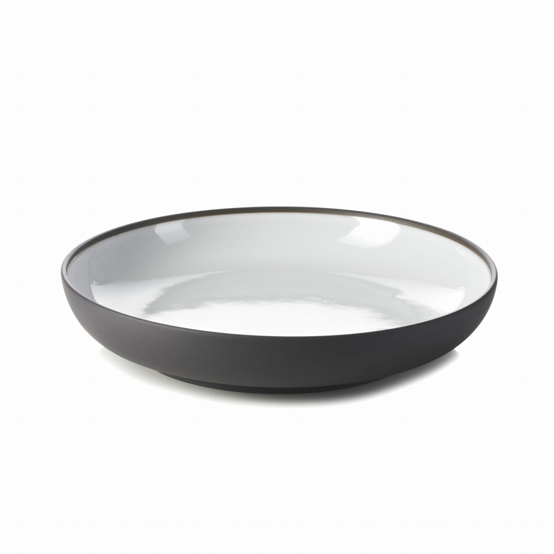 Revol SOLID talerz 23,5 cm, biało-czarny White